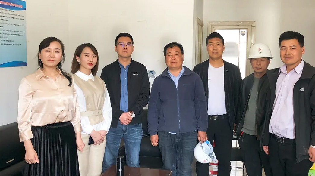 向勞動者致敬—萬邦建工集團領導赴項目部慰問